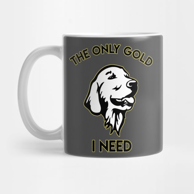 The only Gold i need Golden Retriever by BEEtheTEE